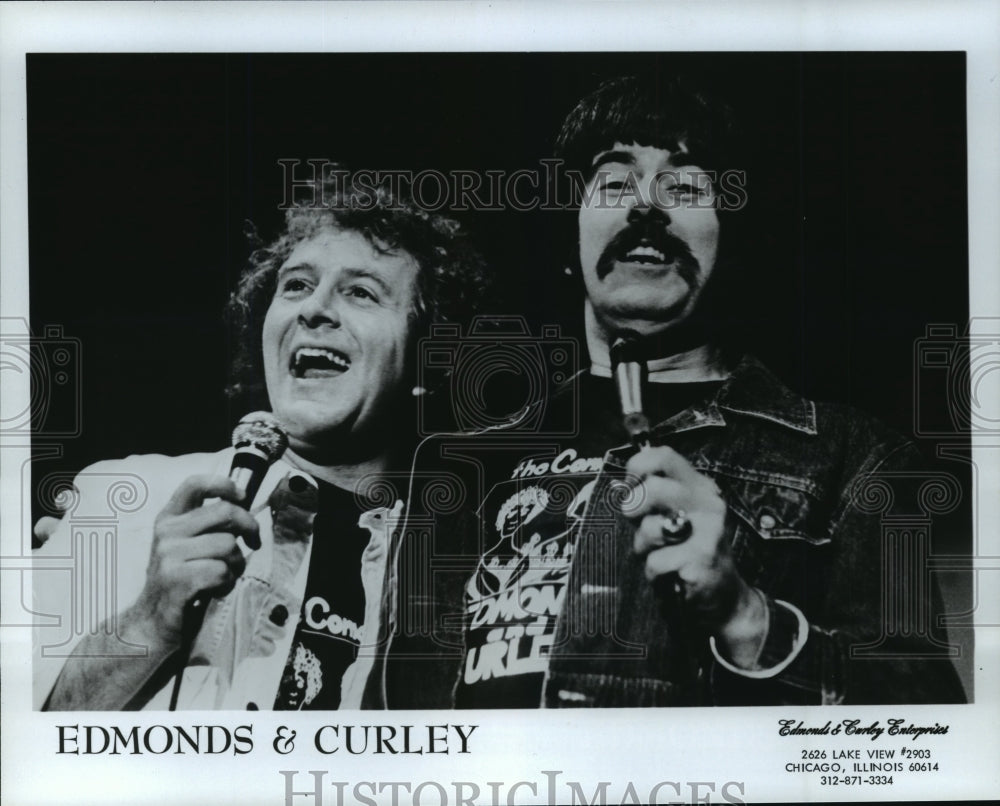 1991 Press Photo Edmonds & Curley, singers - mjp01666- Historic Images