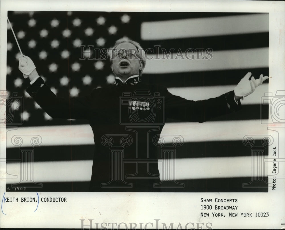 1993 Press Photo Keith Brown, conductor - mjp01812- Historic Images