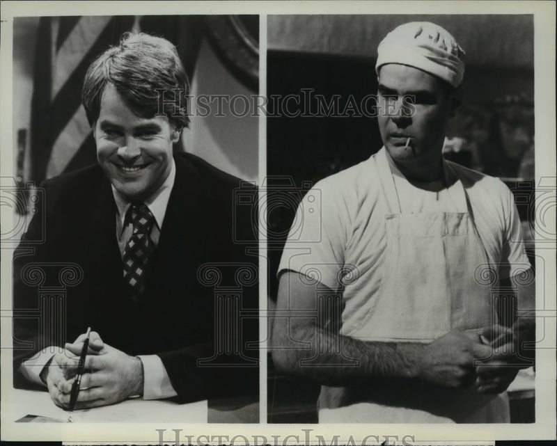 Load image into Gallery viewer, 1978 Press Photo Dan Aykroyd in "NBC's Saturday Night Live" - mjp01821
