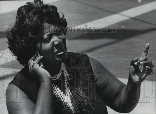 1976 Press Photo Virginia Capers, actress - mjp01863- Historic Images