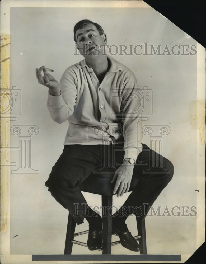 1962 Press Photo Shelley Berman in Shelley Berman: A Personal Appearance