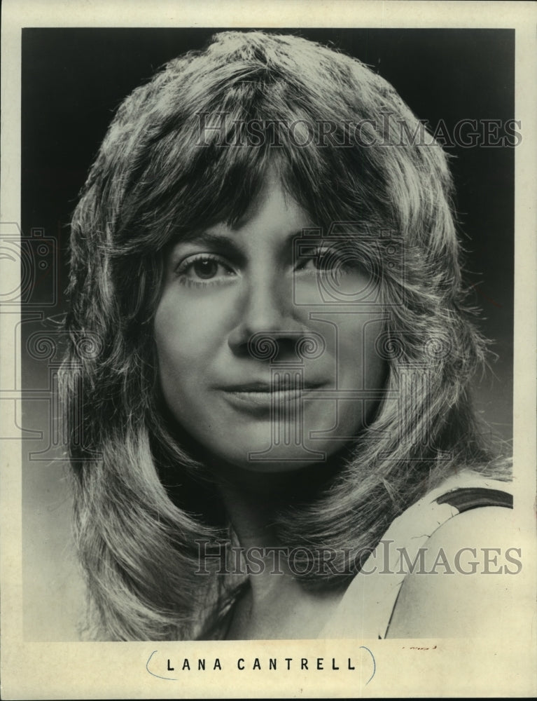 1973 Press Photo Lana Cantrell, singer - mjp02089