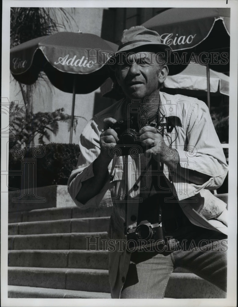 1977 Press Photo Comedian Jack Carter in "Kingston: Confidential" - mjp02343