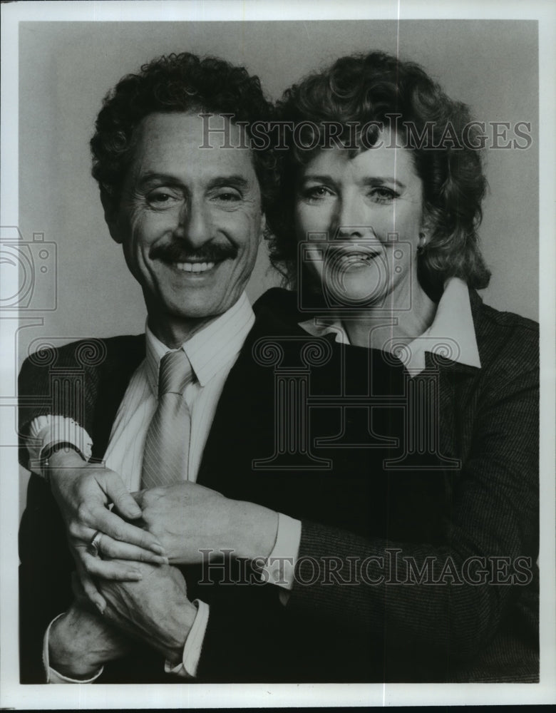 1984 Press Photo Allan Arbus and Barbara Babcock in &quot;The Four Seasons&quot;- Historic Images