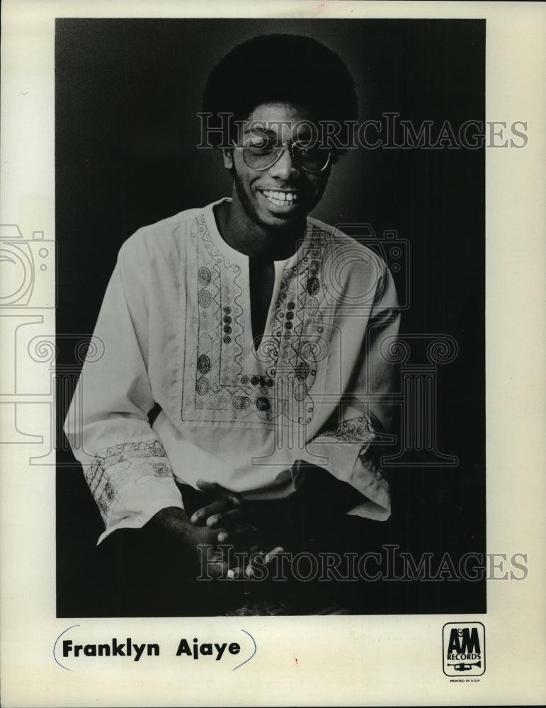 1973 Press Photo Franklyn Ajaye, musician - mjp02731- Historic Images