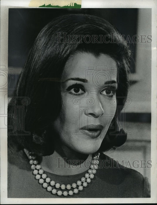 1965 Press Photo Jessica Walter as Phyllis Koster in "For the People"- Historic Images