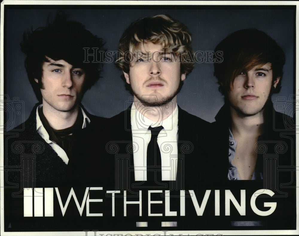 Press Photo We The Living, alternative rock group - mjp03003- Historic Images
