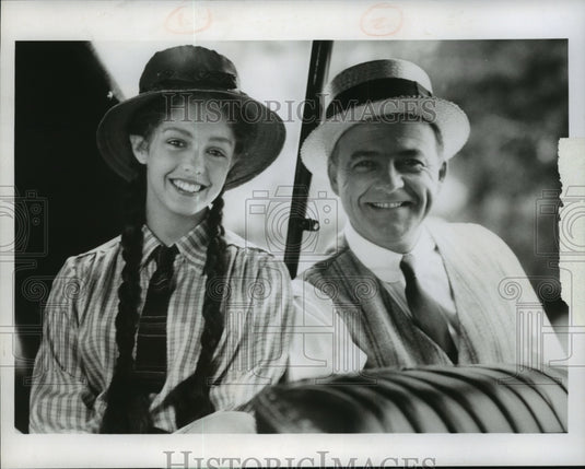 1977 Press Photo Kathleen Beller and Ed Flanders in "Mary White" - mjp03099