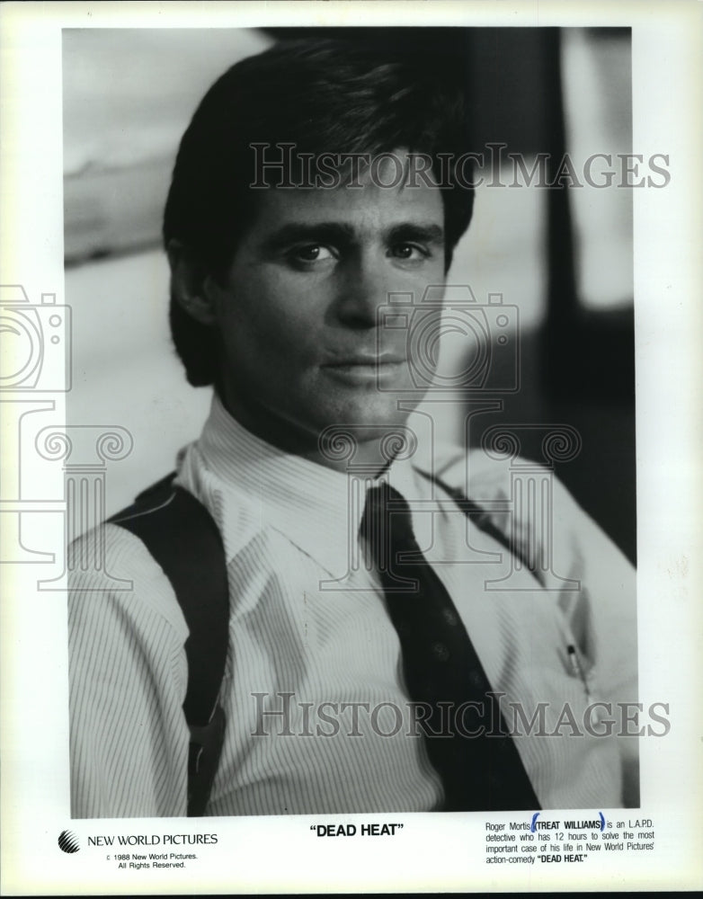 1988 Press Photo Treat Williams as Roger Mortis in &quot;Dead Heat&quot; - mjp03455- Historic Images