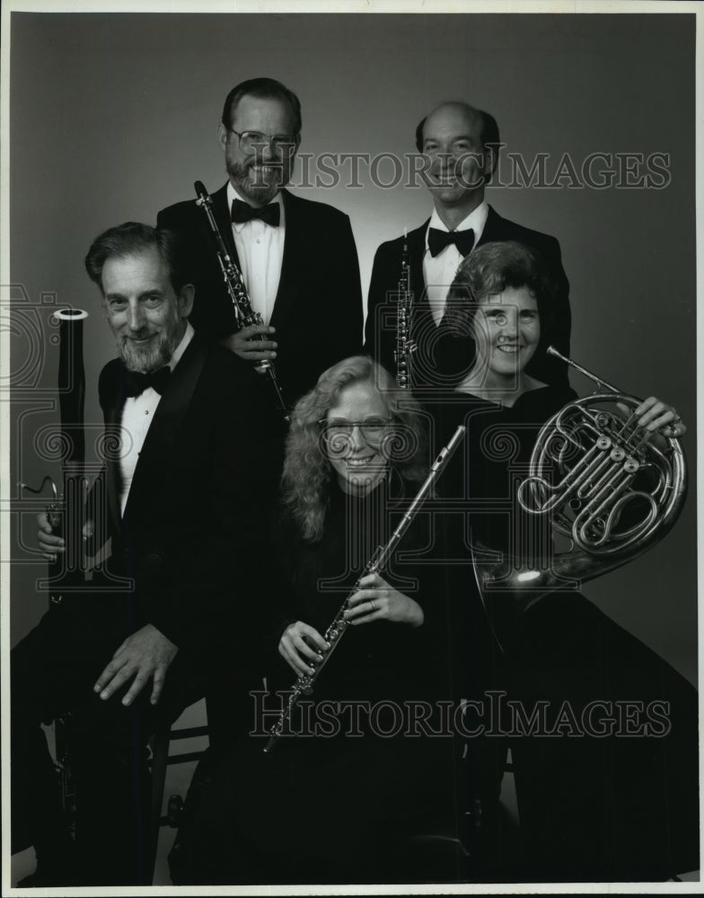 1991 Press Photo The Wingra Woodwind Quintet - mjp03478- Historic Images