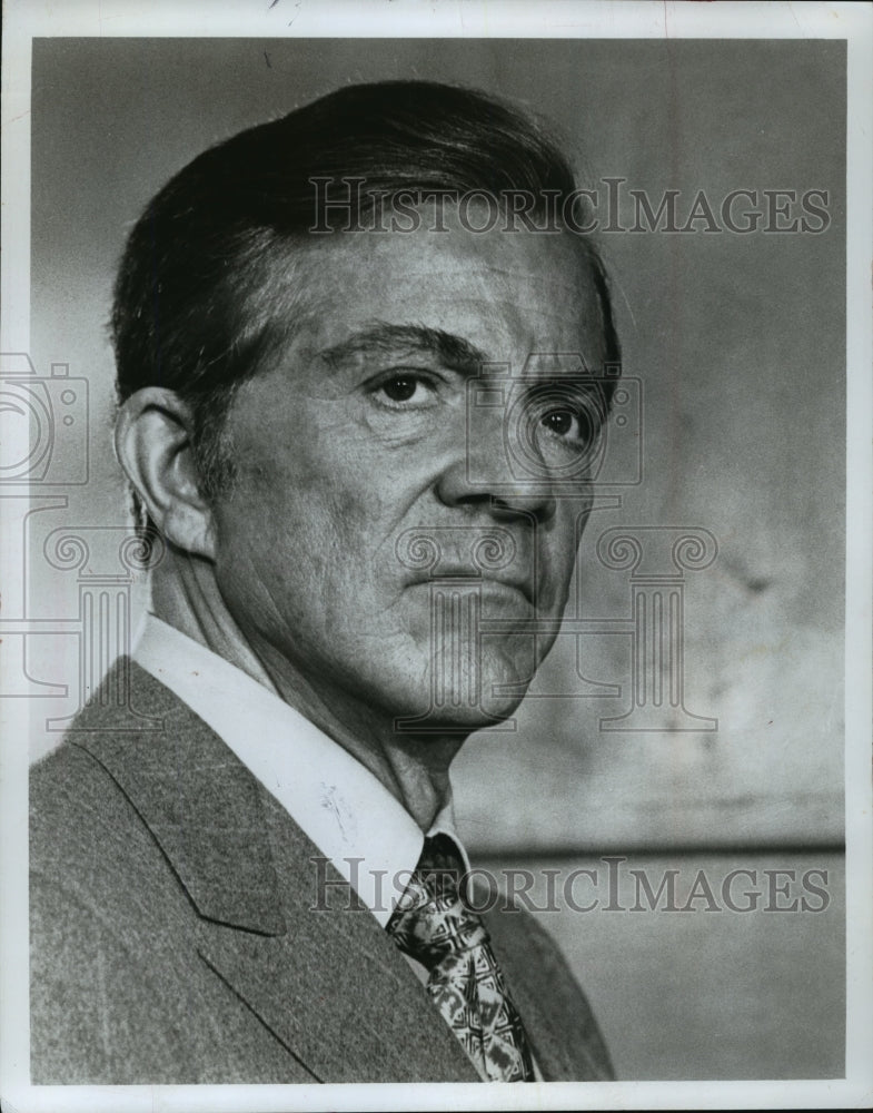 1975 Press Photo Dana Andrews in The First 36 Hours of Dr. Durant - mjp03791- Historic Images