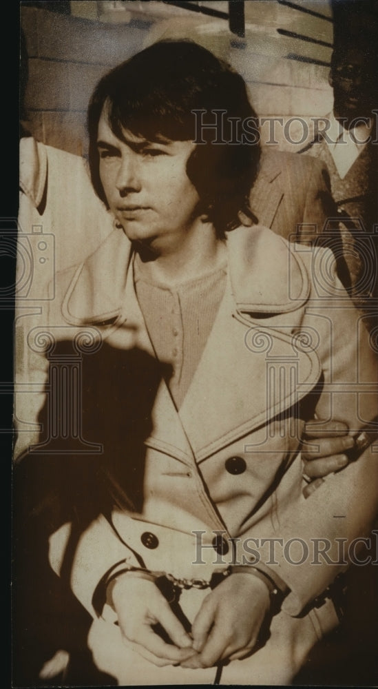 1974 Press Photo Betty Williams arrested for the abduction of the Atlanta editor- Historic Images