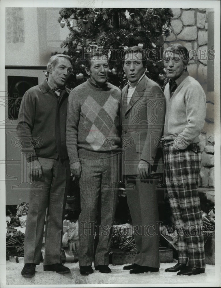 1969 Press Photo The Williams Brothers on &quot;The Andy Williams Show&quot; - mjp03962- Historic Images