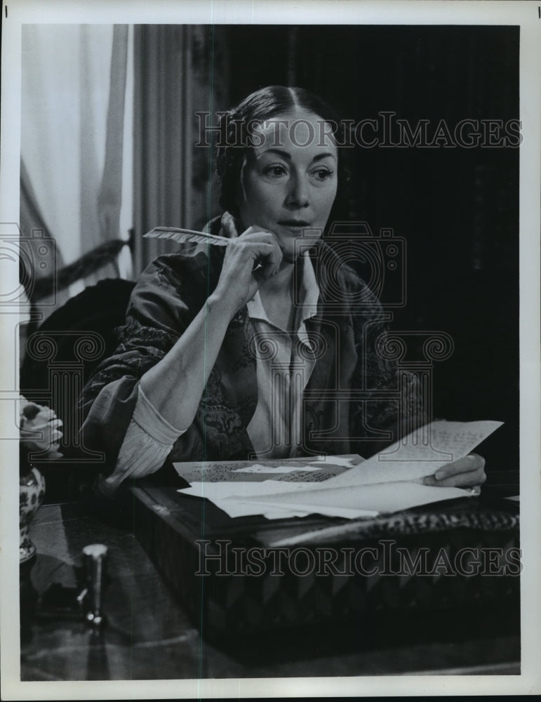 1980 Press Photo Rosemary Harris in Notorious woman for Masterpiece Theatre- Historic Images