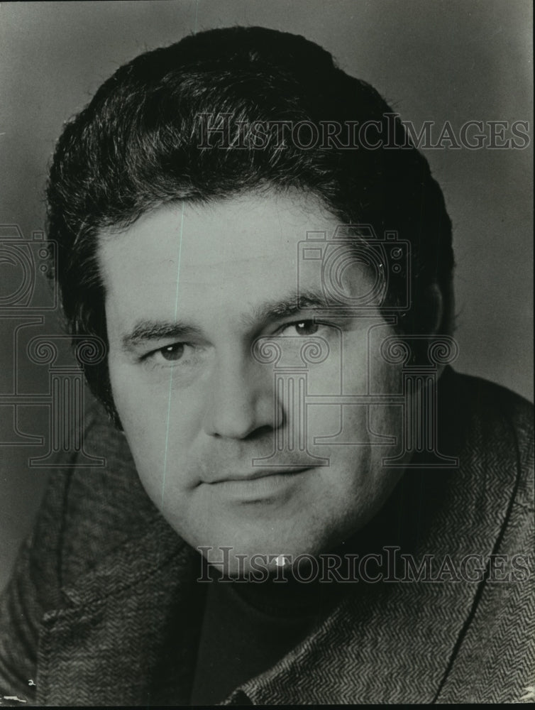 1977 Press Photo Richard Kness, operatic tenor, in Der Fliegende Hollander.