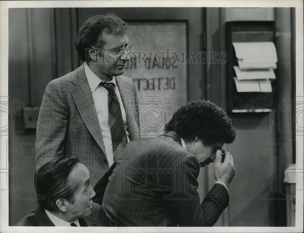 1982 Press Photo Arthur Dietrich, Steve Landesberger and Ron Glass. - mjp04532- Historic Images