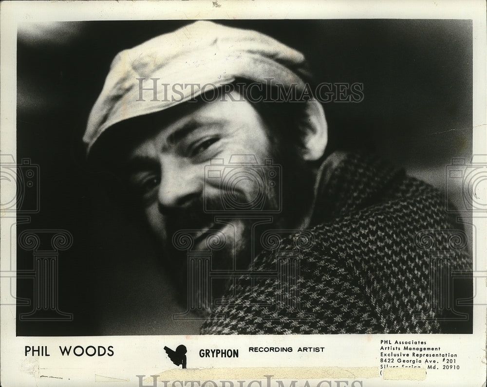 1979 Press Photo Phil Woods, jazz saxophone player. - mjp04560- Historic Images