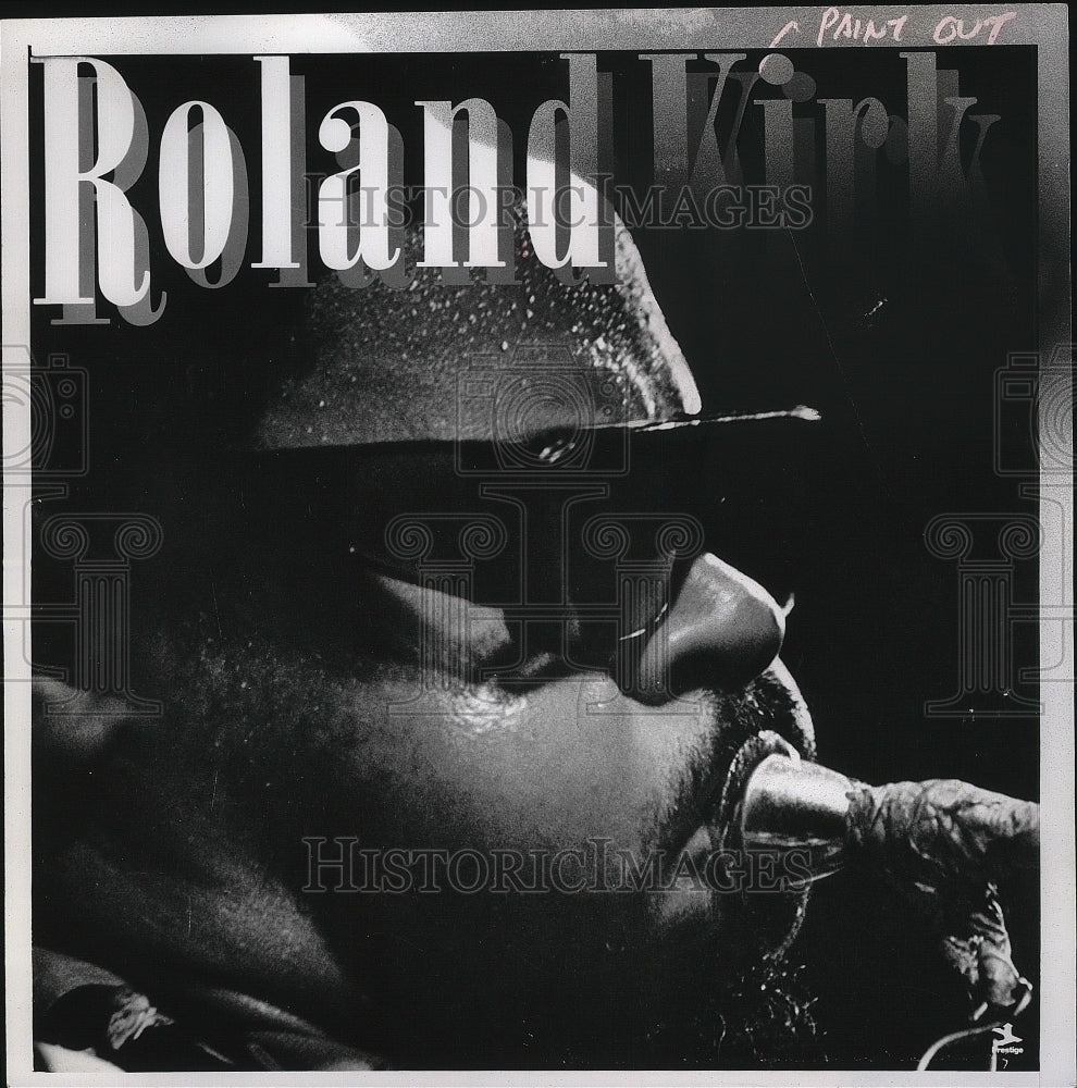 1978 Press Photo Roland Kirk, jazz musician. - mjp04625- Historic Images