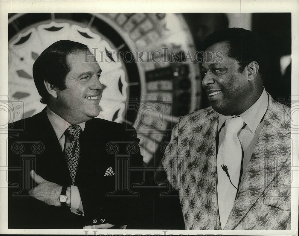 1973 Press Photo George Kirby on On Location: Alan King at Las Vegas, on ABC.- Historic Images