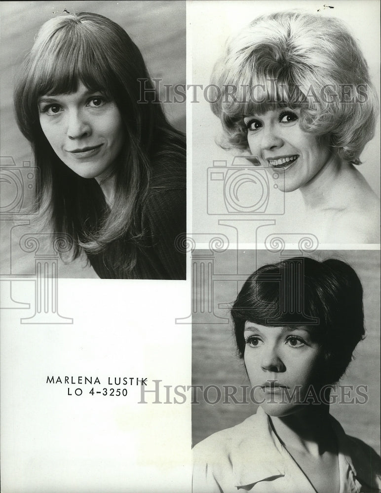 1971 Press Photo Marlena Lustik, actress. - mjp05015