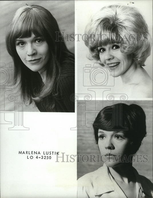 1971 Press Photo Marlena Lustik, actress. - mjp05015