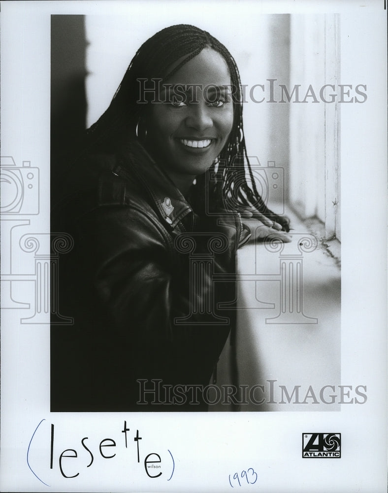 1993 Press Photo Lesette Wilson, singer and musician. - mjp05106- Historic Images