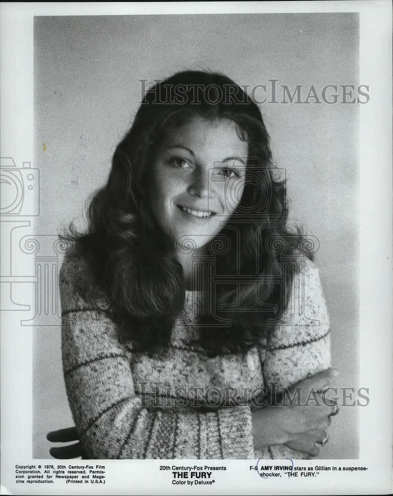 1978 Press Photo Amy Irving stars in The Fury. - mjp05343- Historic Images
