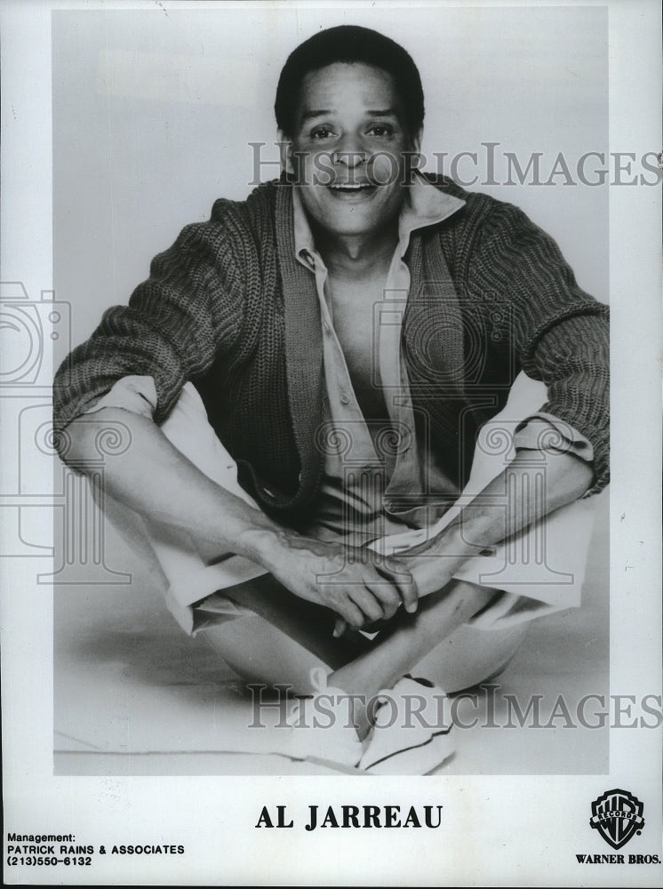 1988 Press Photo Al Jarreau, jazz singer. - mjp05361- Historic Images