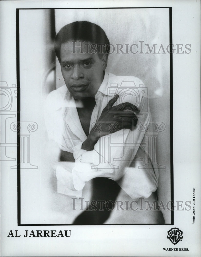 1984 Press Photo Al Jarreau, jazz singer. - mjp05364- Historic Images