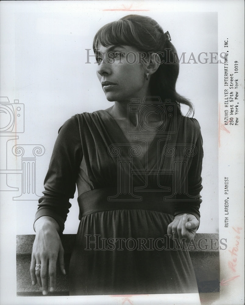 1977 Press Photo Ruth Laredo, pianist. - mjp05386- Historic Images