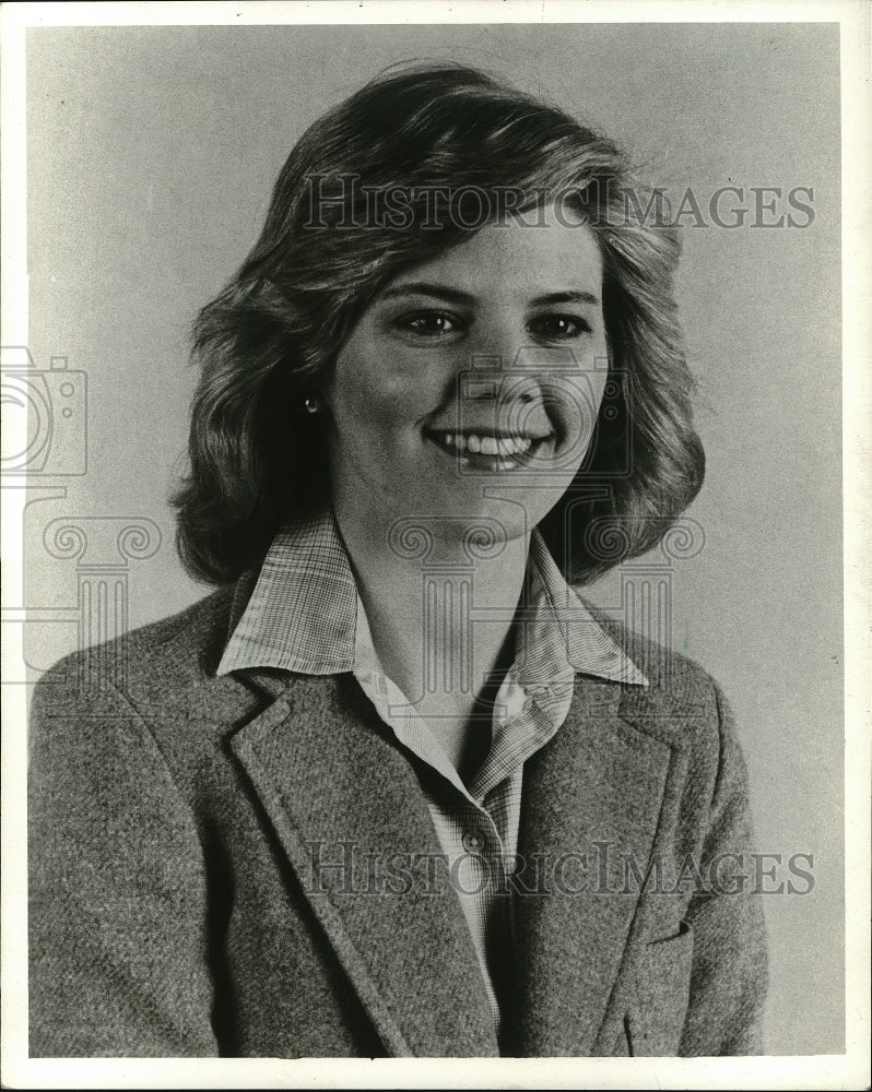 1979 Press Photo Nancy Laffey, TV news anchor. - mjp05741- Historic Images