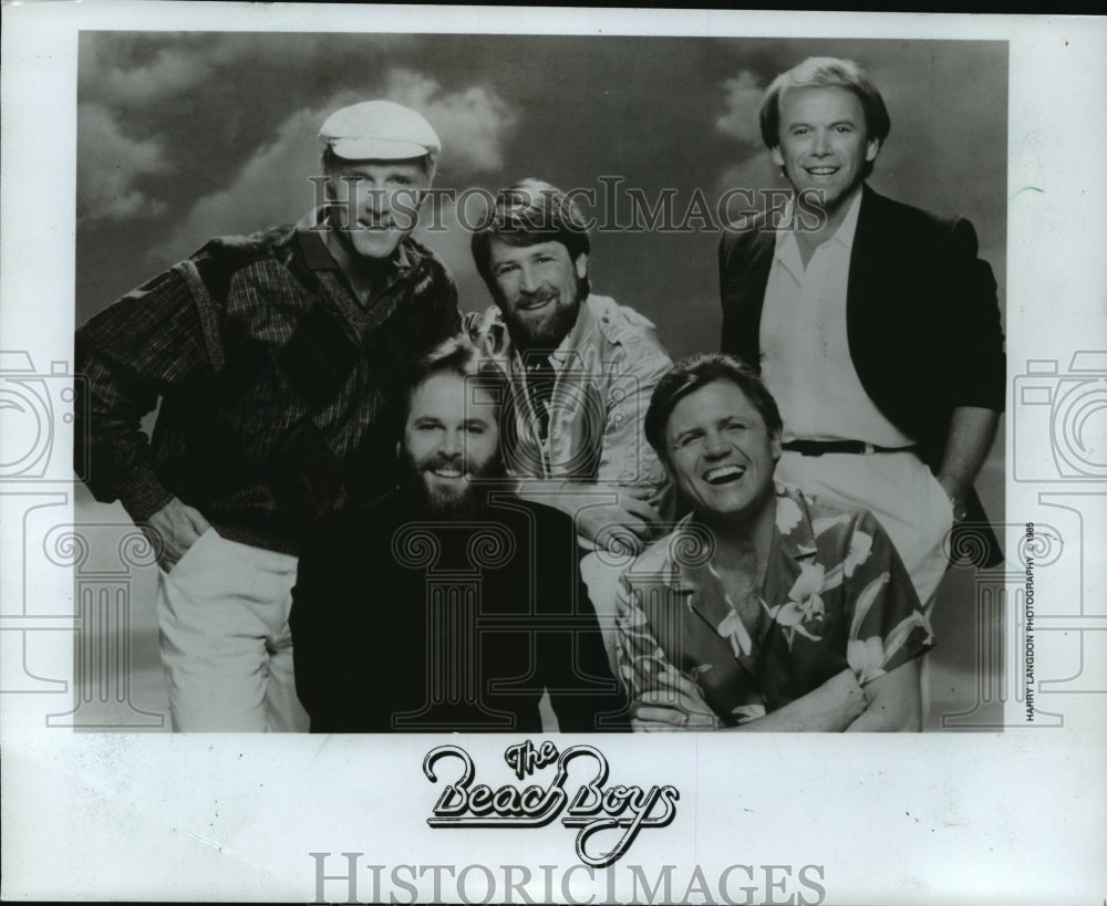 1985 Press Photo The Beach Boys - mjp05823- Historic Images