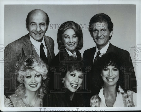 1982 Press Photo Rachel Dennison, Rita Moreno and Valerie Curtain in 9 to 5.- Historic Images