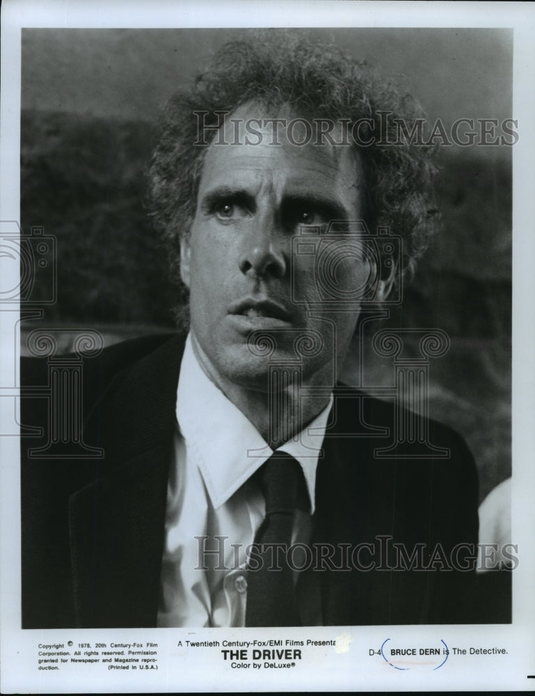 1978 Press Photo Bruce Dern stars in The Driver. - mjp06119