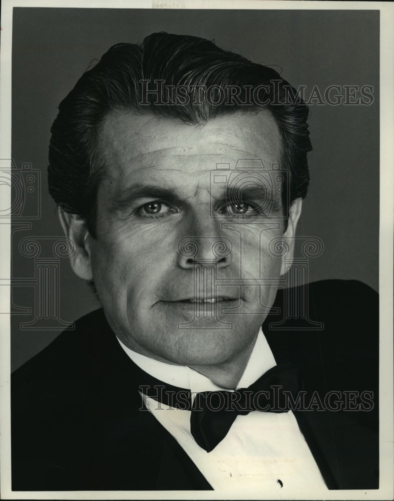 1984 Press Photo William Devane stars on Knots Landing, on CBS. - mjp06252- Historic Images