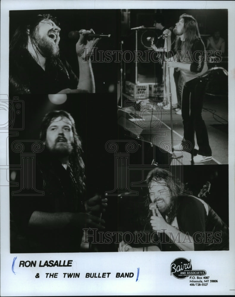 1984 Press Photo Ron LaSalle &amp; The Twin Bullet Band - mjp06353- Historic Images