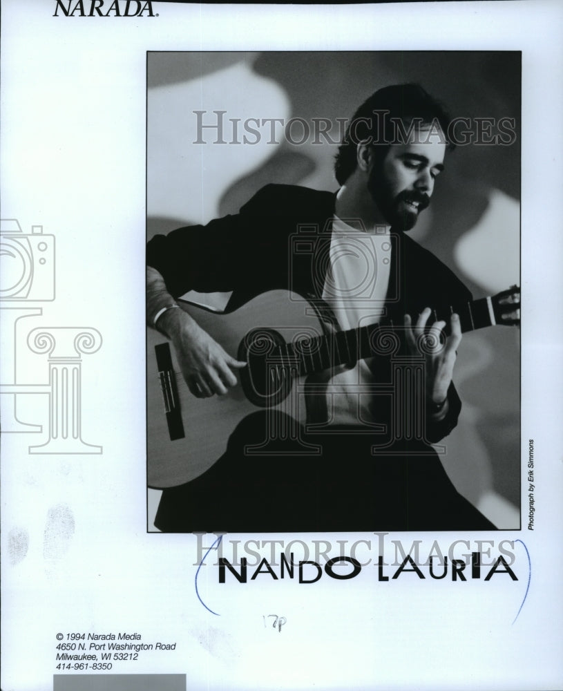 1994 Press Photo Nando Lauria, jazz musician. - mjp06397- Historic Images