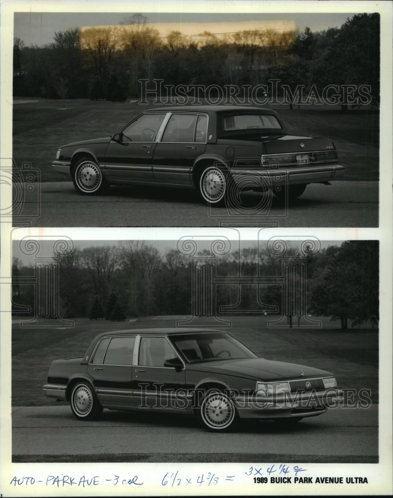 1989 Press Photo The 1989 Buick Park Avenue Ultra - mjp06637- Historic Images