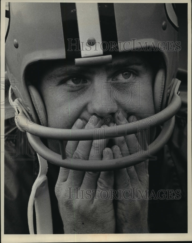 1969 Press Photo Don Horn Green Bay Pecker Football - mjp06758- Historic Images