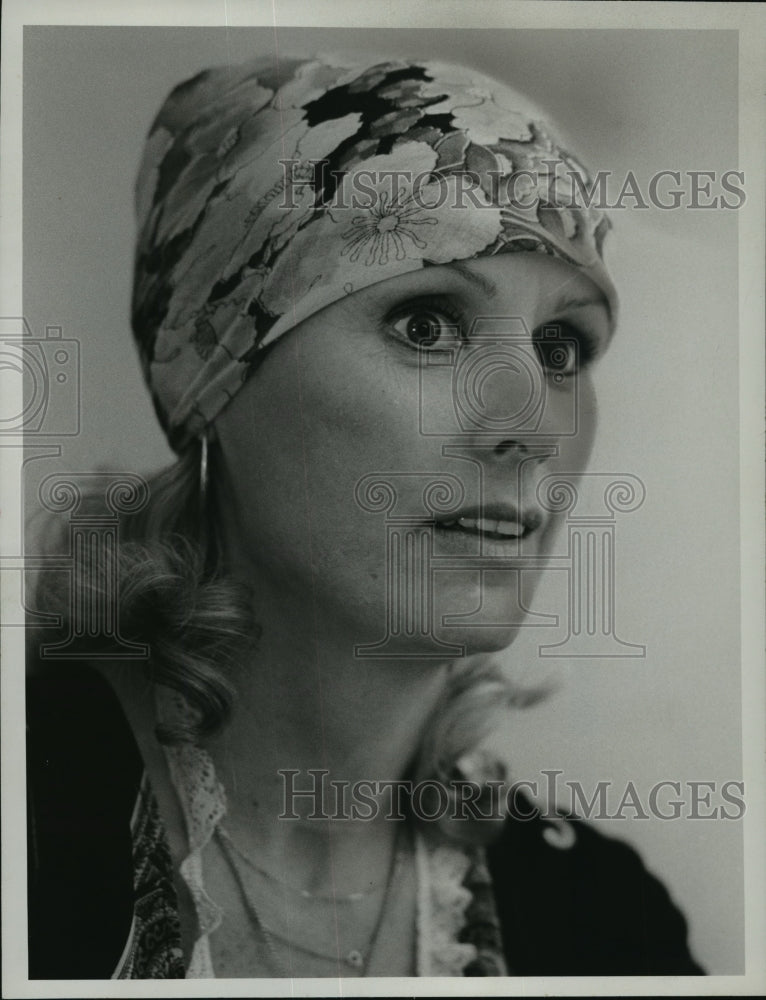 1976 Press Photo Portrait of Diana Hyland on &quot;Barnaby Jones&quot; - mjp06824- Historic Images