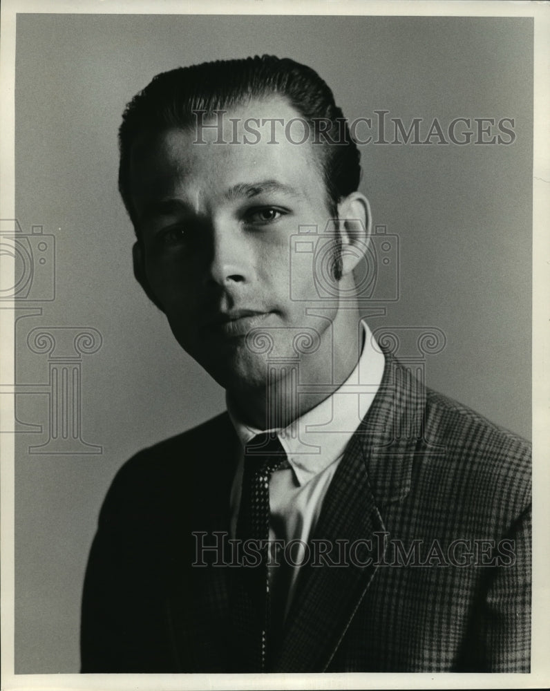 1971 Press Photo Terry Zindras, WISN Radio News, Milwaukee - mjp07138