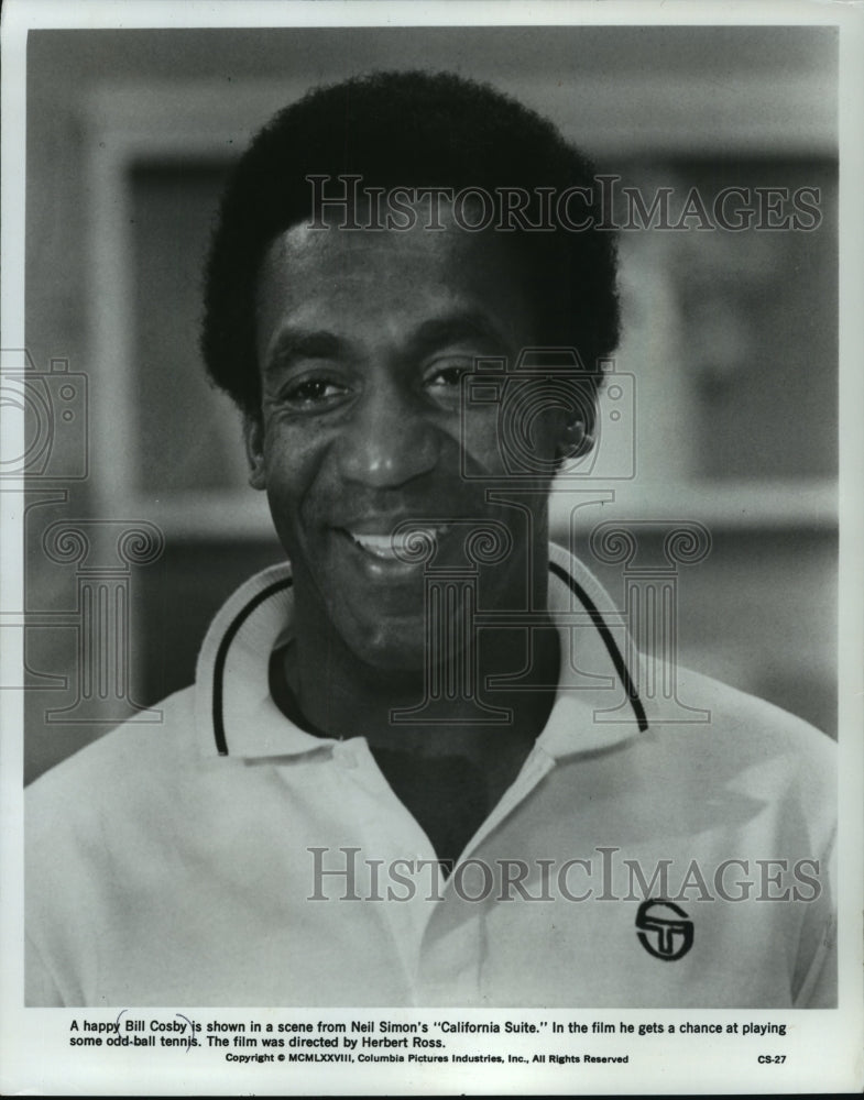 1979 Press Photo Bill Cosby in a scene from "California Suite" - mjp07792- Historic Images