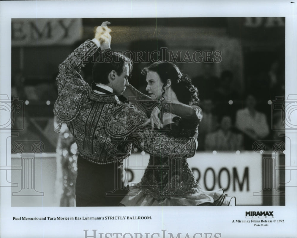 1993 Press Photo Paul Mercurio and Tara Morice in "Strictly Ballroom"- Historic Images