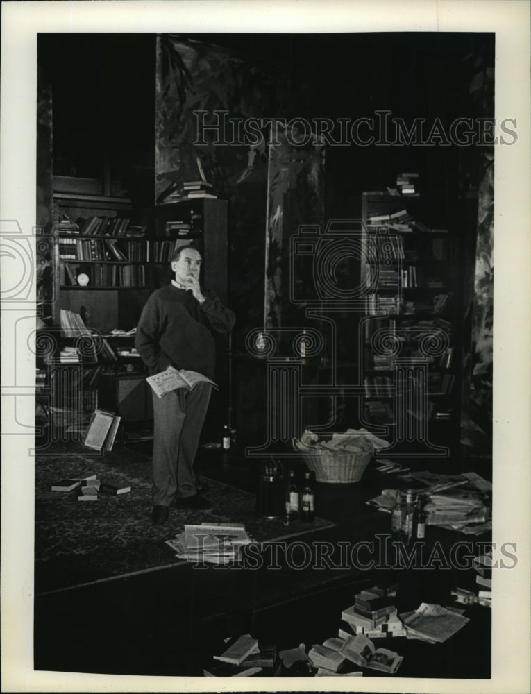 1991 Press Photo Montgomery Davis, Founder of the Milwaukee Chamber Theater- Historic Images