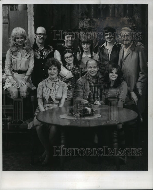 1976 Press Photo Director Jim Drake, Mary Kay Place and Graham Jarvis.
