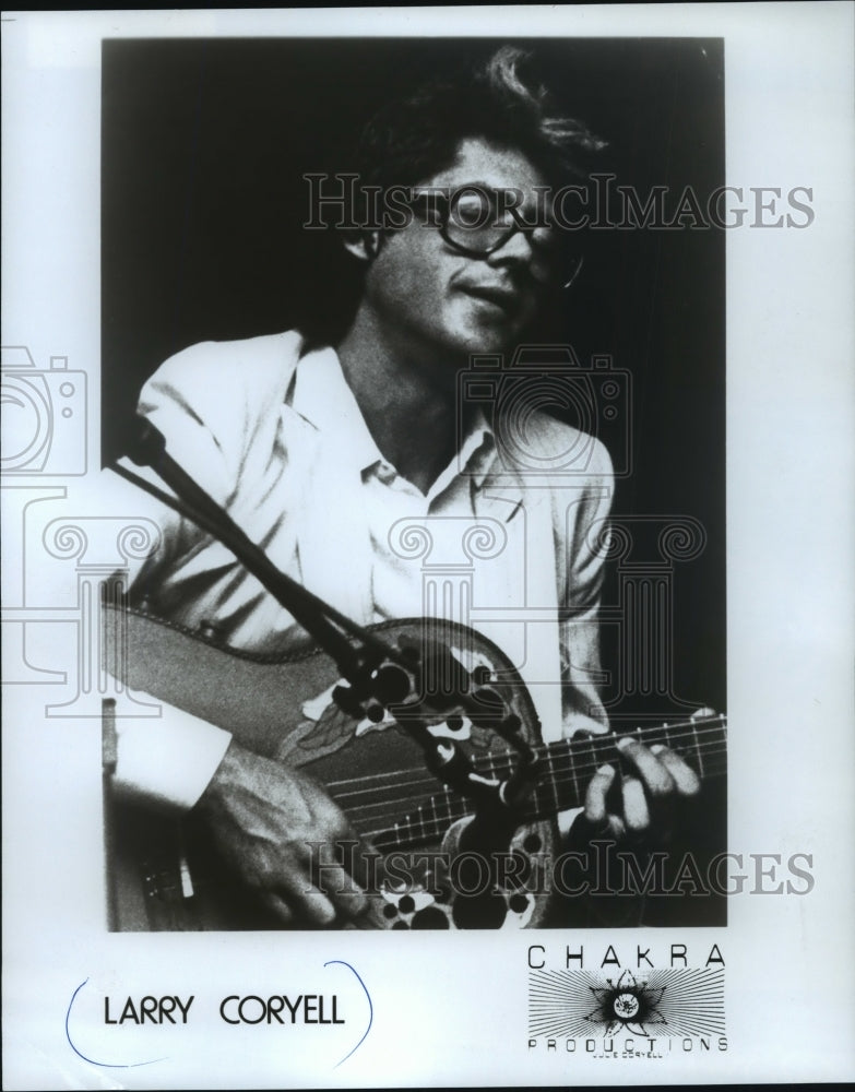 1985 Press Photo Larry Coryell - mjp09935- Historic Images