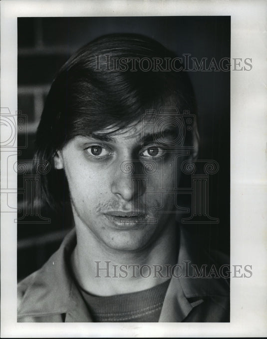 1972 Press Photo James Dettlaff, Pio Nono High School Senior Composer Rock Opera- Historic Images