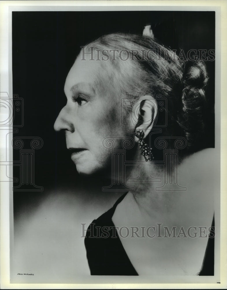 1982 Press Photo Choreographer Agnes de Mille - mjp10028- Historic Images