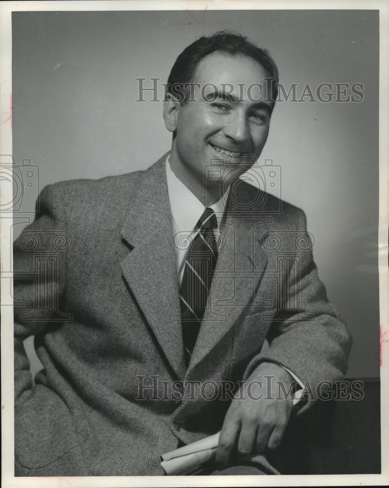 1962 Press Photo Joseph di Frances, Shorewood Baritone - mjp10040- Historic Images