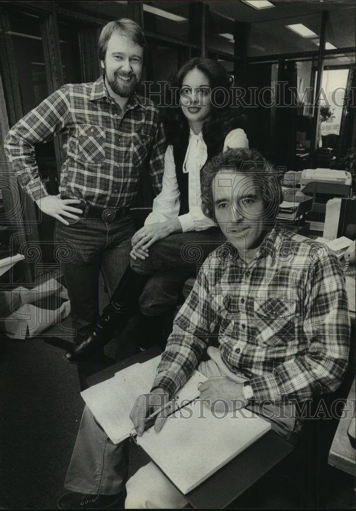 1980 Press Photo John Dillon, Sharon, Ott, Tom Cole for Gogol&#39;s &quot;Dead Souls&quot;- Historic Images